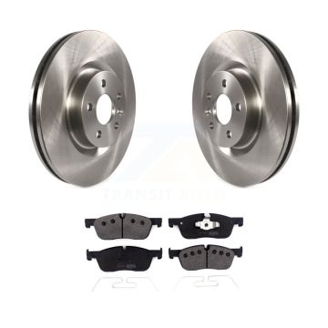 Front Disc Brake Rotors Semi-Metallic Pad Kit For Land Rover Discovery Sport Range Evoque K8F-102690