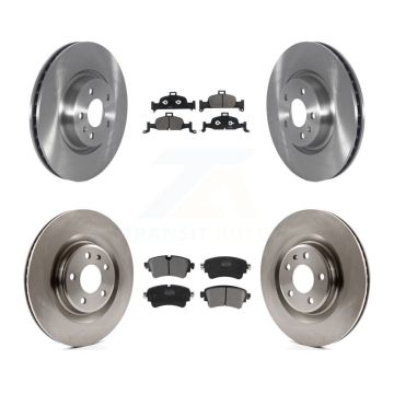 Front Rear Brake Rotors Semi-Metallic Pad Kit For Audi Q5 A5 Sportback A4 allroad Quattro K8F-102763