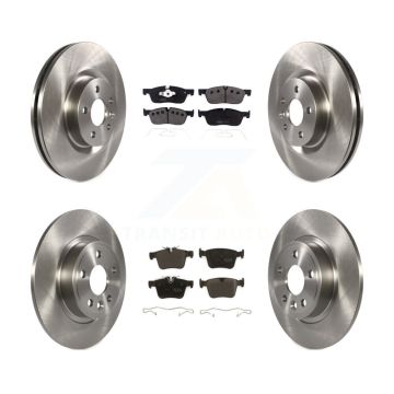Front Rear Brake Rotor Semi-Metallic Pad Kit For Land Rover Discovery Sport Jaguar E-Pace K8F-102777