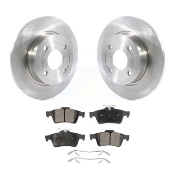 Rear Disc Brake Rotors And Semi-Metallic Pads Kit For 2018-2021 Ford EcoSport FWD K8F-102789