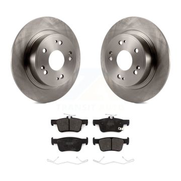 Rear Disc Brake Rotors And Semi-Metallic Pads Kit For 2018-2022 Honda Accord K8F-102791