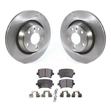 Rear Disc Brake Rotors And Semi-Metallic Pads Kit For Audi TT Quattro TTS RS K8F-102794