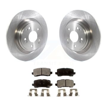 Rear Disc Brake Rotors And Semi-Metallic Pads Kit For 2017-2020 Acura MDX K8F-102800