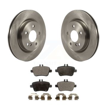 Rear Disc Brake Rotor Semi-Metallic Pad Kit For Mercedes-Benz GLA250 CLA250 INFINITI QX30 K8F-102808