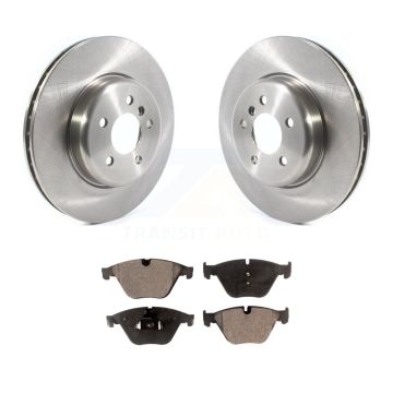 Front Disc Brake Rotor & Semi-Metallic Pad Kit For BMW 535i xDrive 535d 640i Gran Coupe 5 K8F-102840