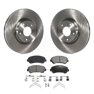 Front Disc Brake Rotors And Semi-Metallic Pads Kit For Nissan Maxima K8F-102861