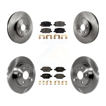Front Rear Disc Brake Rotors And Semi-Metallic Pads Kit For Buick Encore Chevrolet Trax K8F-102998