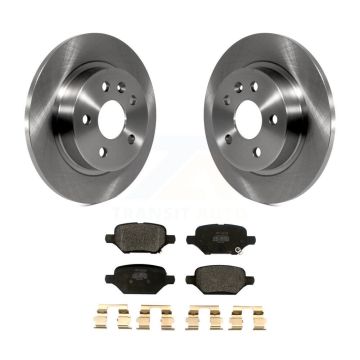 Rear Disc Brake Rotor And Semi-Metallic Pad Kit For 2018-2022 Buick Encore Chevrolet Trax K8F-103004