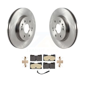Front Brake Rotors Semi-Metallic Pad Kit For GMC Chevrolet Silverado 1500 Sierra Yukon XL K8F-103055
