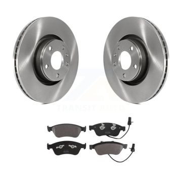 Front Disc Brake Rotors And Semi-Metallic Pads Kit For Audi A8 Quattro K8F-103057