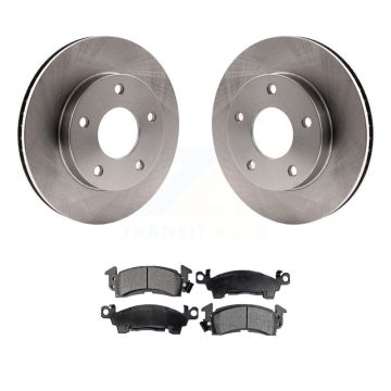 Front Disc Brake Rotors And Semi-Metallic Pads Kit For GMC Jimmy K8F-103111
