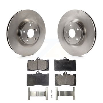 Front Brake Rotors & Semi-Metallic Pad Kit For Lexus IS300 IS350 GS350 RC350 RC300 GS450h K8F-103116