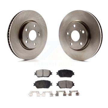 Front Disc Brake Rotors And Semi-Metallic Pads Kit For Lexus IS250 GS300 K8F-103123