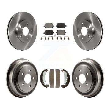 Front Rear Disc Brake Rotors Semi-Metallic Pads And Drum Kit For Chevrolet HHR K8F-103372