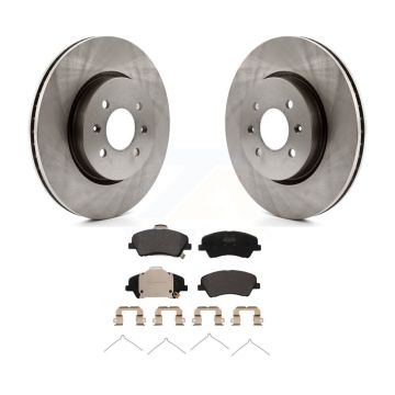 Front Disc Brake Rotors And Semi-Metallic Pads Kit For Kia Rio Hyundai Accent K8F-103428