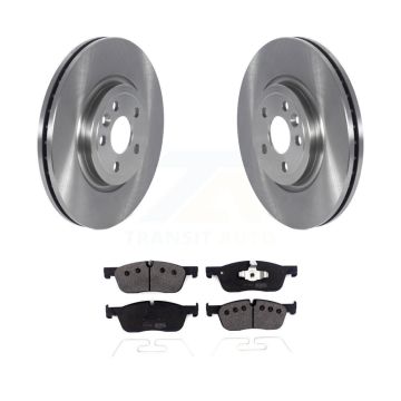 Front Disc Brake Rotor And Semi-Metallic Pad Kit For Jaguar F-Pace Land Rover Range Velar K8F-103438