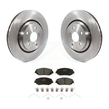 Front Brake Rotor & Semi-Metallic Pad Kit For 2020-2023 Toyota Camry XSE With TRD Package K8F-103442