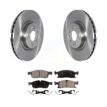 Front Brake Rotor Semi-Metallic Pad Kit For Mercedes-Benz GL350 GLE400 GLS450 ML400 GL450 K8F-103453