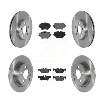 Front Rear Disc Brake Rotors And Semi-Metallic Pad Kit For Mini Cooper Countryman Clubman K8F-103496