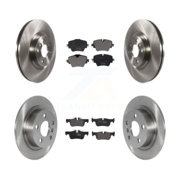 Front Rear Disc Brake Rotor And Semi-Metallic Pad Kit For Mini Cooper Countryman S ALL4 K8F-103512