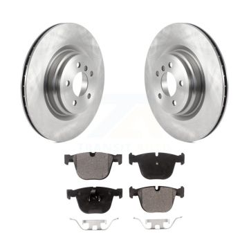 Rear Brake Rotors Semi-Metallic Pad Kit For BMW 750i xDrive 750Li 550i GT Alpina B7 760Li K8F-103518