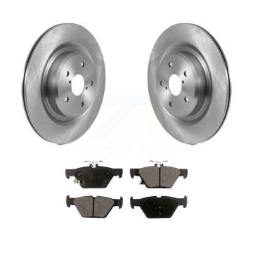 Rear Disc Brake Rotors And Semi-Metallic Pads Kit For 2019-2024 Subaru Ascent K8F-103527