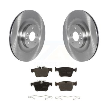 Rear Disc Brake Rotors And Semi-Metallic Pads Kit For Volvo XC90 C40 Recharge K8F-103528