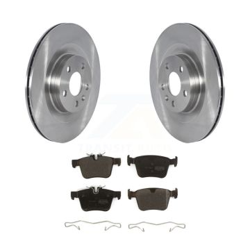 Rear Disc Brake Rotor Semi-Metallic Pad Kit For Volvo XC90 With 320mm Diameter K8F-103529