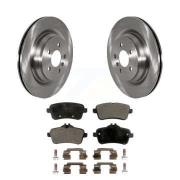 Rear Brake Rotors & Semi-Metallic Pad Kit For Mercedes-Benz ML350 GLE350 GLE43 AMG GLE400 K8F-103536