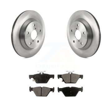 Rear Disc Brake Rotors And Semi-Metallic Pads Kit For 2019-2024 Subaru Forester K8F-103541