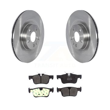 Rear Disc Brake Rotor Semi-Metallic Pad Kit For Volvo XC60 With 320mm Diameter K8F-103544