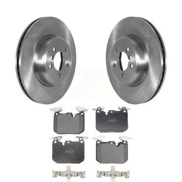 Front Brake Rotors Semi-Metallic Pad Kit For BMW 335i xDrive 435i 440i Gran Coupe 340i GT K8F-103563