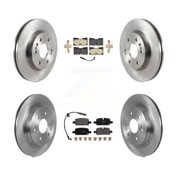 Front Rear Brake Rotor & Semi-Metallic Pad Kit For Chevrolet GMC Silverado 1500 Sierra XL K8F-103603