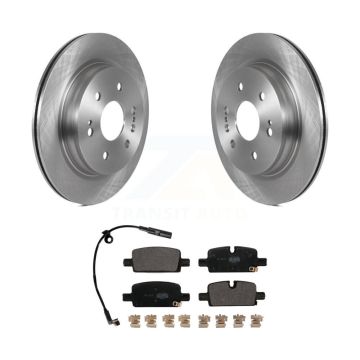 Rear Brake Rotor & Semi-Metallic Pad Kit For GMC Chevrolet Silverado 1500 Sierra Yukon XL K8F-103621