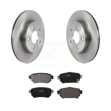 Rear Disc Brake Rotors And Semi-Metallic Pads Kit For Nissan Rogue Sport Qashqai LEAF K8F-103627