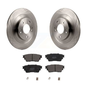 Rear Disc Brake Rotor & Semi-Metallic Pad Kit For Mitsubishi Outlander Eclipse Cross PHEV K8F-103632