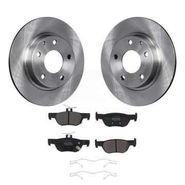Rear Disc Brake Rotors And Semi-Metallic Pads Kit For Mazda 3 CX-30 Sport K8F-103700