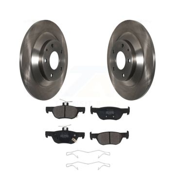 Rear Disc Brake Rotors And Semi-Metallic Pads Kit For Mazda CX-30 MX-30 EV K8F-103701
