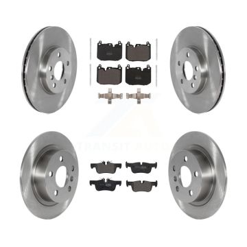 Front Rear Brake Rotor Semi-Metallic Pad Kit For Mini Cooper Clubman S With Sport Package K8F-103720