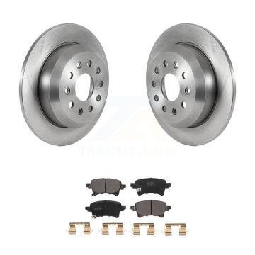 Rear Disc Brake Rotors And Semi-Metallic Pads Kit For Jeep Wrangler K8F-103773