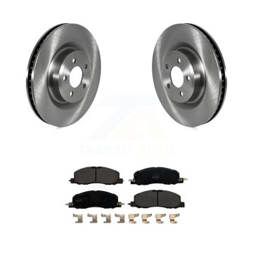Front Disc Brake Rotors And Semi-Metallic Pads Kit For Ford Explorer Lincoln Aviator K8F-103800