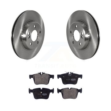Rear Disc Brake Rotors And Semi-Metallic Pads Kit For Mercedes-Benz C300 C400 C350e K8F-103835