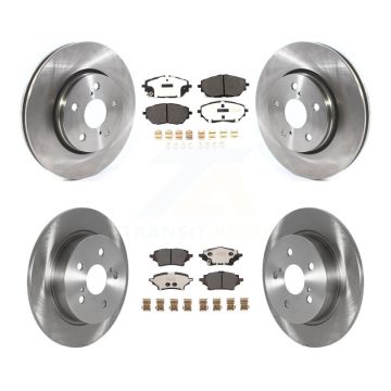 Front Rear Disc Brake Rotors And Semi-Metallic Pads Kit For Toyota C-HR K8F-103880