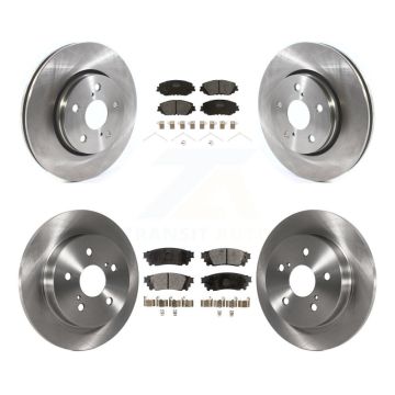 Front Rear Disc Brake Rotors And Semi-Metallic Pads Kit For Toyota C-HR K8F-103881