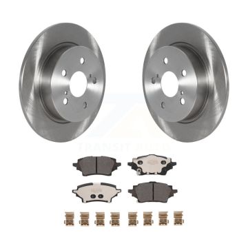 Rear Disc Brake Rotors And Semi-Metallic Pads Kit For Toyota C-HR K8F-103898