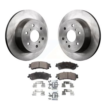 Rear Disc Brake Rotors And Semi-Metallic Pads Kit For GMC Sierra 1500 Classic K8F-103899