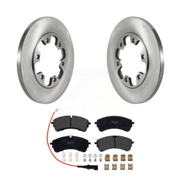 Rear Brake Rotors & Semi-Metallic Pad Kit For Ford Transit-250 Transit-150 Transit-350 HD K8F-103908