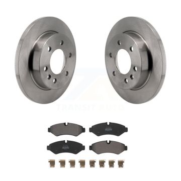 Rear Brake Rotor & Semi-Metallic Pad Kit For Mercedes-Benz Sprinter 2500 3500 4500 3500XD K8F-103985