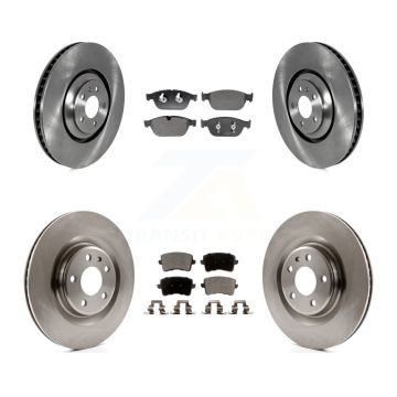Front Rear Brake Rotor Semi-Metallic Pad Kit For Audi SQ5 With 380mm Diameter K8F-104011
