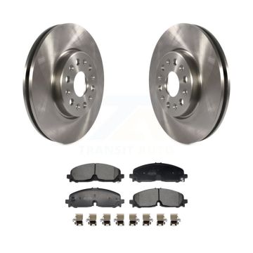 Front Brake Rotors & Semi-Metallic Pad Kit For Chevrolet Traverse Blazer GMC Acadia Buick K8F-104041